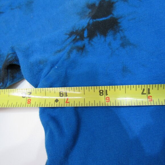 Affliction Black Label T-shirt Rhinestone Studded Skull Snake Rose Tie Dye M Y2K - Picture 6 of 10